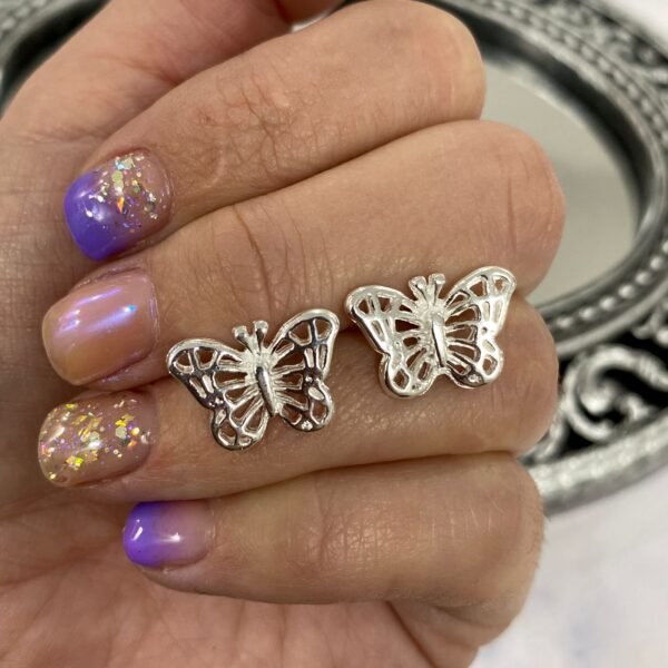 aros mariposas F